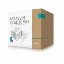 DeepCool охладител CPU Cooler ASSASSIN IV VC ELITE WHITE - Vapor Chamber, Dual-Tower
