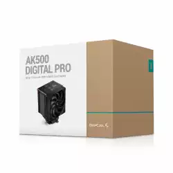 DeepCool охладител за процесор CPU Cooler - AK500 DIGITAL PRO - LGA1851/AM5