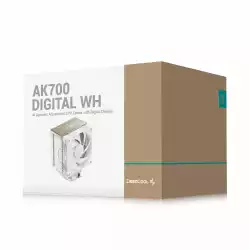 DeepCool охладител за процесор AK700 DIGITAL WH