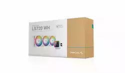 DeepCool водно охлаждане Water Cooling LS720 WH - Addressable RGB, Infinity mirror design - LGA1700/AM5