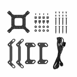 DeepCool водно охлаждане Water Cooling LM240 - 2.4 inch IPS Display, Addressable RGB