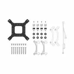 DeepCool водно охлаждане Water Cooling LE520 White - Addressable RGB - LGA1700/AM5