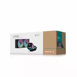 DeepCool водно охлаждане Water Cooling LP240 - LCD Screen, A-RGB