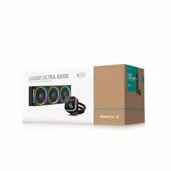 DeepCool водно охлаждане Water Cooling LQ360 ULTRA ARGB - LCD Screen