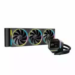 DeepCool водно охлаждане Water Cooling LM360 - 2.4 inch IPS Display, Addressable RGB