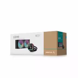 DeepCool водно охлаждане Water Cooling LQ240 - LCD Screen, A-RGB