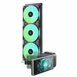 DeepCool водно охлаждане Water Cooling LT360 VISION ARGB - 4.5 inch IPS LCD screen - LGA1851/AM5                          