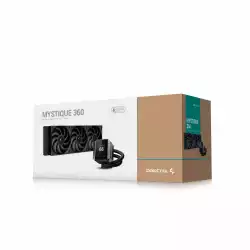 DeepCool водно охлаждане Water Cooling MYSTIQUE 360 - LCD Screen, A-RGB