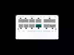 DeepCool захранване PSU ATX 3.1 850W Gold, Full Modular - PN850-M White