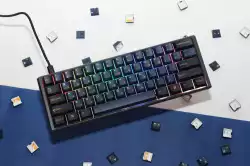 Ducky професионална геймърска механична клавиатура Professional Gaming Mechanical Keyboard One 3 Pro Mini Nazca Line - 8K, Cherry MX2A RGB Brown [Tactile]
