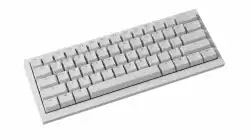 Ducky професионална геймърска механична клавиатура Professional Gaming Mechanical Keyboard One X Mini Wireless White - Ducky AI Switches [Linear]
