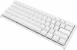 Ducky професионална геймърска механична клавиатура Professional Gaming Mechanical Keyboard One 2 Pro Mini Pure White - Kailh Box Brown [Tactile]