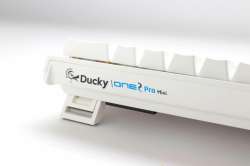 Ducky професионална геймърска механична клавиатура Professional Gaming Mechanical Keyboard One 2 Pro Mini Pure White - Kailh Box Brown [Tactile]