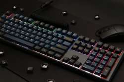 Ducky професионална геймърска механична клавиатура Professional Gaming Mechanical Keyboard One 3 Pro Nazca Line - 8K, Cherry MX2A RGB Brown [Tactile]