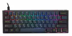 Ducky професионална геймърска механична клавиатура Professional Gaming Mechanical Keyboard One 3 Pro Mini Nazca Line - 8K, Cherry MX2A RGB Red [Linear]