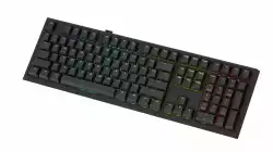Ducky професионална геймърска механична клавиатура Professional Gaming Mechanical Keyboard One X Wireless Black - Ducky AI Switches [Linear]