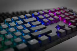 Ducky професионална геймърска механична клавиатура Professional Gaming Mechanical Keyboard One 3 Aura Black - Cherry MX RGB Brown Switches [Tactile]