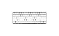 Ducky професионална геймърска механична клавиатура Professional Gaming Mechanical Keyboard One 2 Pro Mini Pure White - Kailh Box Brown [Tactile]