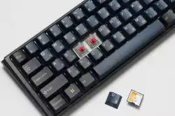 Ducky професионална геймърска механична клавиатура Professional Gaming Mechanical Keyboard One 3 Pro Mini Nazca Line - 8K, Cherry MX2A RGB Red [Linear]