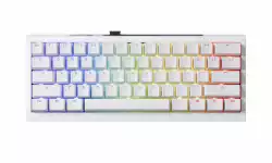 Ducky професионална геймърска механична клавиатура Professional Gaming Mechanical Keyboard One X Mini Wireless White - Ducky AI Switches [Linear]