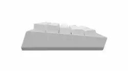 Ducky професионална геймърска механична клавиатура Professional Gaming Mechanical Keyboard One X Mini Wireless White - Ducky AI Switches [Linear]