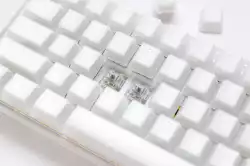Ducky професионална геймърска механична клавиатура Professional Gaming Mechanical Keyboard One 3 Mini Aura White -  Cherry MX RGB Brown [Tactile]
