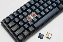 Ducky професионална геймърска механична клавиатура Professional Gaming Mechanical Keyboard One 3 Pro Mini Nazca Line - 8K, Cherry MX2A RGB Brown [Tactile]