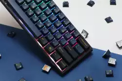 Ducky професионална геймърска механична клавиатура Professional Gaming Mechanical Keyboard One 3 Pro Mini Nazca Line - 8K, Cherry MX2A RGB Brown [Tactile]