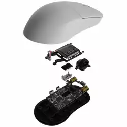 Endgame Gear професионална геймърска мишка XM2w 4K v2 - Wireless Gaming Mouse - White