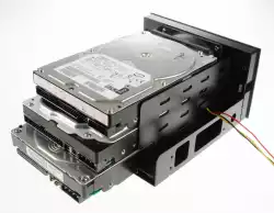 Evercool Охлаждане HDD bay 2x5.25" for 3HDD Fan/Filter HD-AR-B
