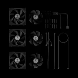 Gamdias Комплект вентилатори Fan Pack 3-in-1 3x120mm - AEOLUS P2-1203, Swappable Fan Blades (Reverse Fan Blades Included), Daisy-Chain, Infinity Mirror, A-RGB
