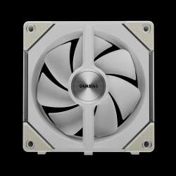 Gamdias Комплект вентилатори Fan Pack 3-in-1 3x120mm - AEOLUS P2-1203 White, Swappable Fan Blades (Reverse Fan Blades Included), Daisy-Chain, Infinity Mirror