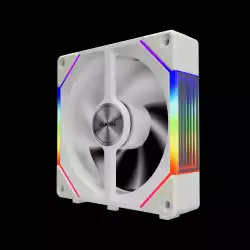 Gamdias Комплект вентилатори Fan Pack 3-in-1 3x120mm - AEOLUS P2-1203 White, Swappable Fan Blades (Reverse Fan Blades Included), Daisy-Chain, Infinity Mirror