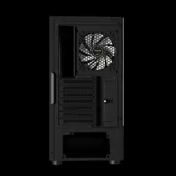 Gamdias кутия Case ATX - ATLAS E2 - 3 x 120 mm A-RGB, Digital Display, Curved Glass