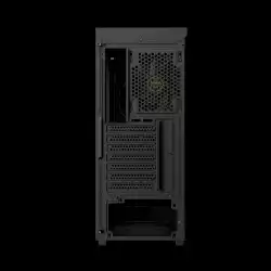 Gamdias кутия Case ATX - AURA GC11 Wood Black - USB-C