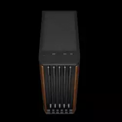Gamdias кутия Case ATX - AURA GC11 Wood Black - USB-C