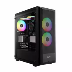 Gamdias кутия Case ATX - AURA GC6 ELITE ARGB BK - Addressable RGB, Mesh