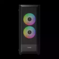 Gamdias кутия Case ATX - AURA GC6 ELITE ARGB BK - Addressable RGB, Mesh