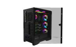 Gamdias кутия Case ATX - TALOS E2 Elite - aRGB, Tempered Glass