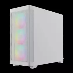 Gamdias кутия Case E-ATX - ATHENA M3 White - USB-C, 4 x 120 mm A-RGB, Mesh, Tempered Glass