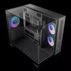 Gamdias кутия Case mATX - ATLAS M3M - A-RGB, USB-C