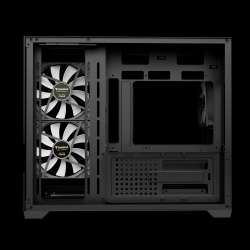 Gamdias кутия Case mATX - AURA GC10M - 3 x 120 mm A-RGB, Tempered Glass