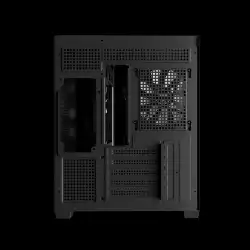 Gamdias кутия Case mATX - AURA GC10M v2 - 3 x 120 mm A-RGB, USB-C, Tempered Glass
