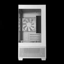 Gamdias кутия Case mATX - AURA GC9M Elite White - 3 x 120 mm A-RGB, USB-C, Tempered Glass