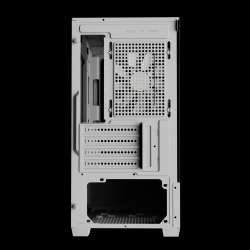 Gamdias кутия Case mATX - AURA GC9M Elite White - 3 x 120 mm A-RGB, USB-C, Tempered Glass