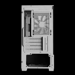 Gamdias кутия Case mATX - AURA GC9M White - 3 x 120 mm A-RGB, Tempered Glass