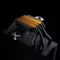 Gamdias охладител CPU Cooler BOREAS M2-51D - LGA1851/AM5, Digital Display                          