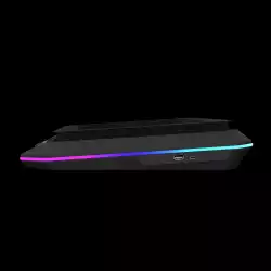 Gamdias Охладител за лаптоп Gaming Notebook Cooler 19" - AETHER P1 - USB-C/A Hub, RGB, Phone Stand