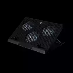 Gamdias Охладител за лаптоп Gaming Notebook Cooler 19" - AETHER E1 - USB Hub, Phone Stand