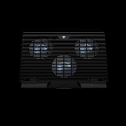 Gamdias Охладител за лаптоп Gaming Notebook Cooler 19" - AETHER E1 - USB Hub, Phone Stand